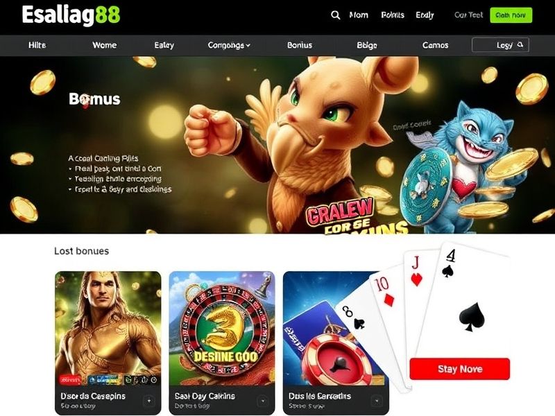Discover the ultimate gambling experience at escala gaming88.com. Explore slots, poker, sports betting, and more with secure real-money play and exclusive bonuses.